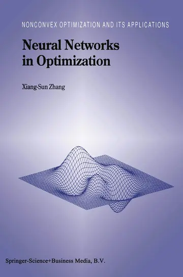Cover of Neural Networks in Optimization