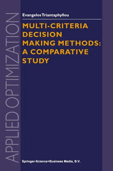 Cover of Multi-criteria Decision Making Methods
