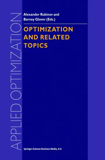 Cover of Optimization and Related Topics