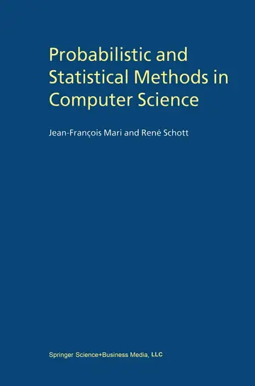 Cover of Probabilistic and Statistical Methods in Computer Science