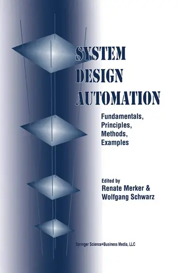 Cover of System Design Automation