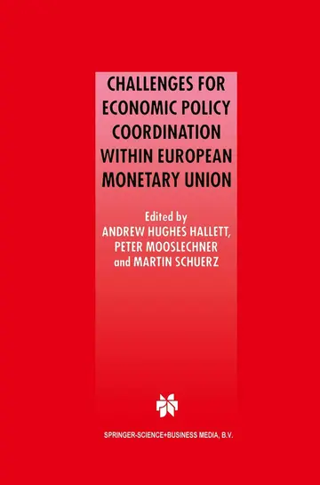 Cover of Challenges for Economic Policy Coordination within European Monetary Union