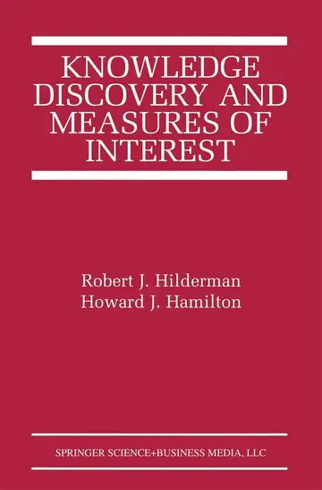 Cover of Knowledge Discovery and Measures of Interest