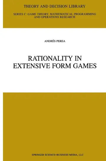 Cover of Rationality in Extensive Form Games