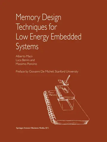 Cover of Memory Design Techniques for Low Energy Embedded Systems