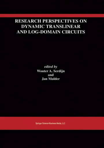 Cover of Research Perspectives on Dynamic Translinear and Log-domain Circuits