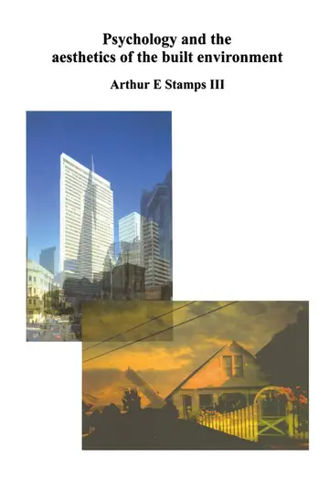 Cover of Psychology and the Aesthetics of the Built Environment