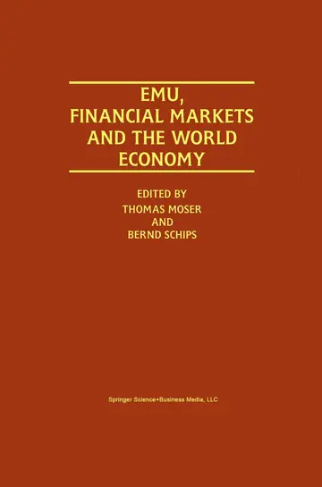 Cover of Emu, Financial Markets and the World Economy