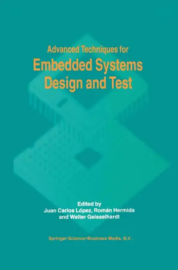 Cover of Advanced Techniques for Embedded Systems Design and Test