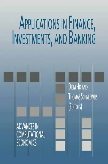 Cover of Applications in Finance, Investments, and Banking