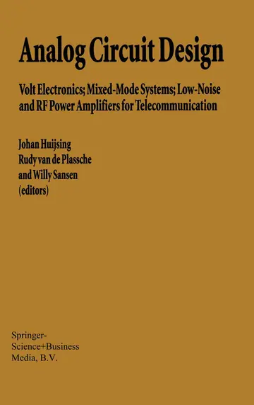 Cover of Analog Circuit Design
