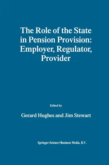 Cover of The Role of the State in Pension Provision