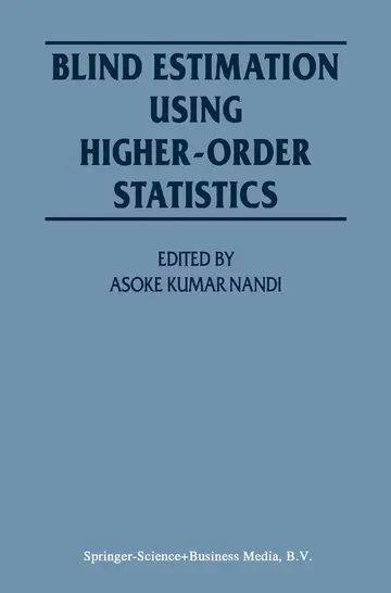 Cover of Blind Estimation Using Higher-Order Statistics