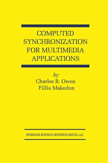 Cover of Computed Synchronization for Multimedia Applications