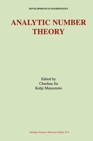 Cover of Analytic Number Theory