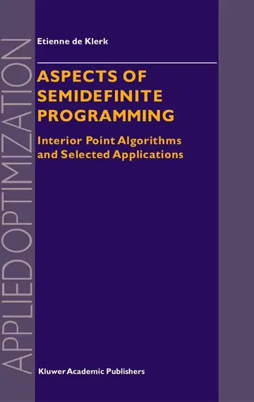 Cover of Aspects of Semidefinite Programming