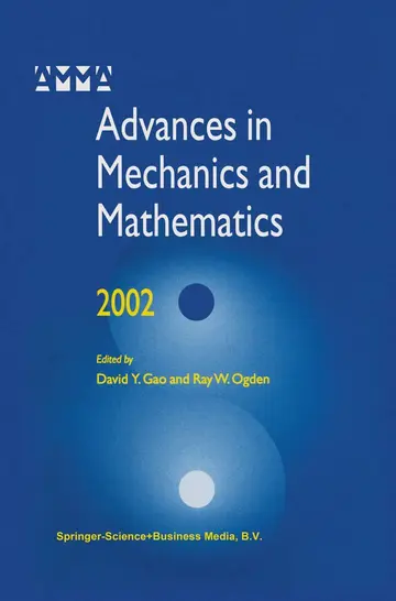 Cover of Advances in Mechanics and Mathematics