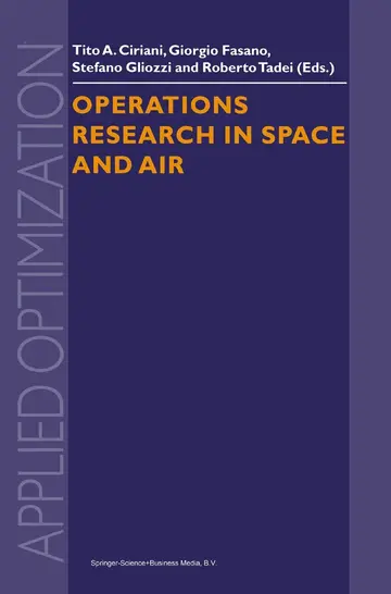 Cover of Operations Research in Space and Air
