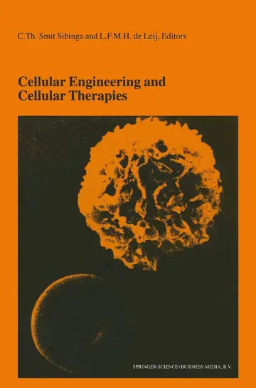 Cover of Cellular Engineering and Cellular Therapies