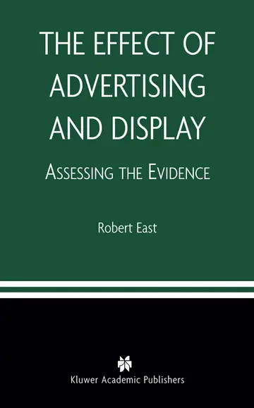 Cover of The Effect of Advertising and Display