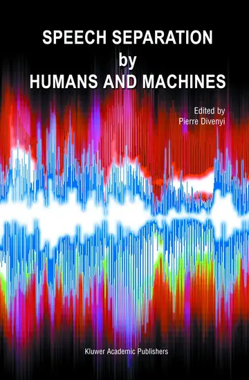 Cover of Speech Separation by Humans and Machines