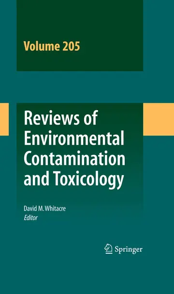 Cover of Reviews of Environmental Contamination and Toxicology, Volume 205