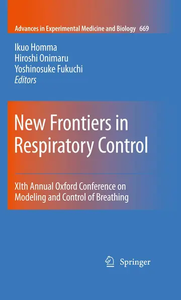Cover of New Frontiers in Respiratory Control