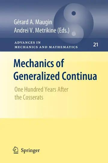 Cover of Mechanics of Generalized Continua