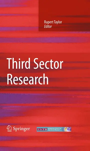 Cover of Third Sector Research
