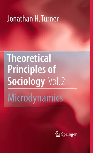 Cover of Theoretical Principles of Sociology, Volume 2