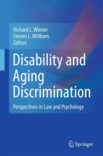 Cover of Disability and Aging Discrimination