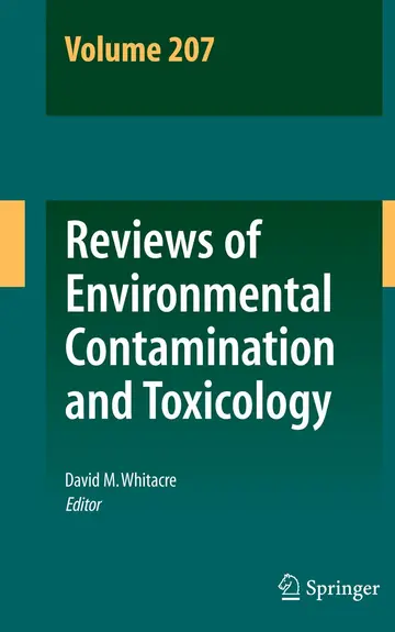 Cover of Reviews of Environmental Contamination and Toxicology