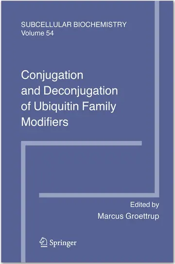Cover of Conjugation and Deconjugation of Ubiquitin Family Modifiers