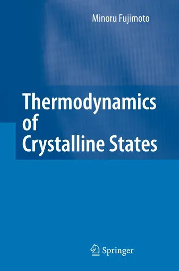 Cover of Thermodynamics of Crystalline States