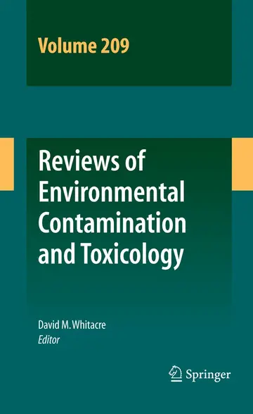 Cover of Reviews of Environmental Contamination and Toxicology Volume 209