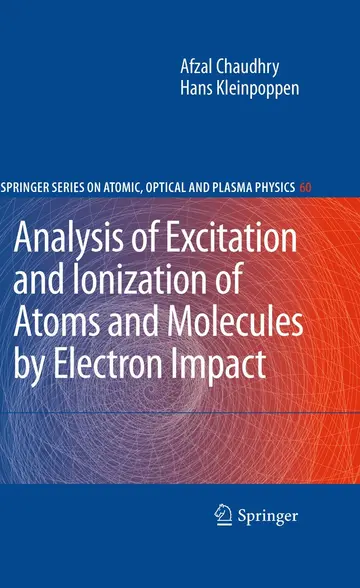 Cover of Analysis of Excitation and Ionization of Atoms and Molecules by Electron Impact