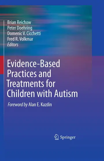 Cover of Evidence-Based Practices and Treatments for Children with Autism