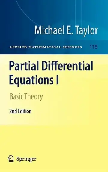 Cover of Partial Differential Equations I