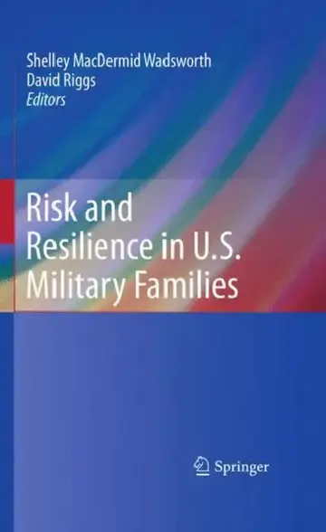 Cover of Risk and Resilience in U.S. Military Families