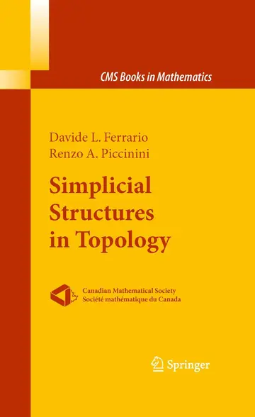 Cover of Simplicial Structures in Topology