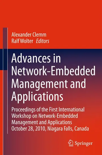 Cover of Advances in Network-Embedded Management and Applications