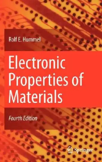 Cover of Electronic Properties of Materials