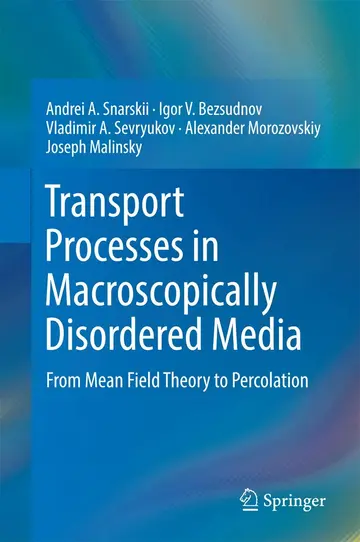 Cover of Transport Processes in Macroscopically Disordered Media