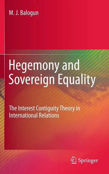 Cover of Hegemony and Sovereign Equality