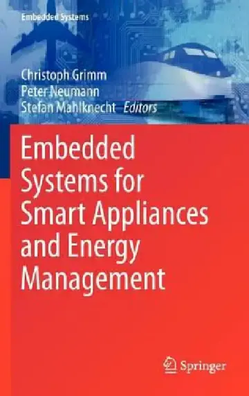 Cover of Embedded Systems for Smart Appliances and Energy Management