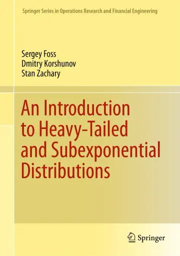 Cover of An Introduction to Heavy-Tailed and Subexponential Distributions