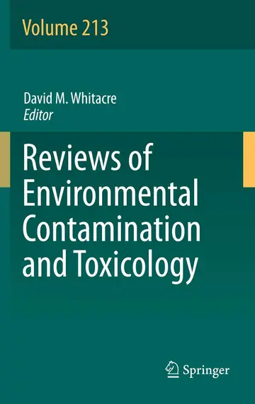 Cover of Reviews of Environmental Contamination and Toxicology Volume 213