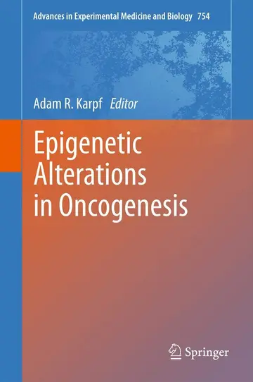 Cover of Epigenetic Alterations in Oncogenesis (754)