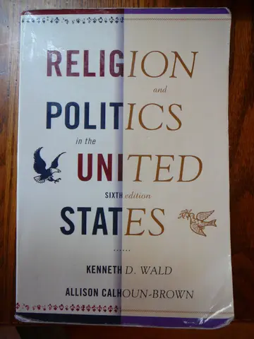 Cover of Religion and Politics in the United States