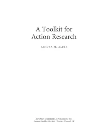 Cover of Toolkit for Action Research
